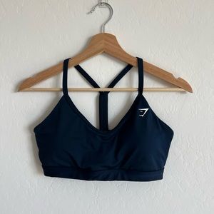 GYMSHARK V NECK SPORTS BRA